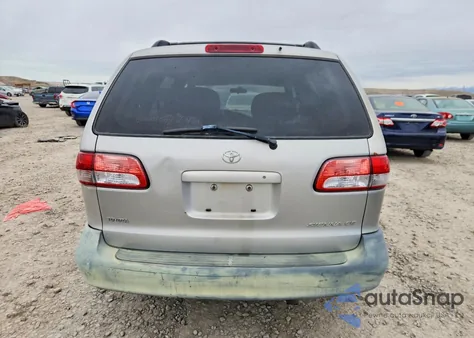 2002 Toyota Sienna Ce from USA, damaged, VIN 4T3ZF19C32U494930